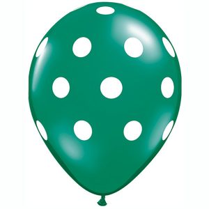 11" / 28cm Big Polka Dots Qualatex