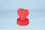 150g Heart Shaped Weight Red