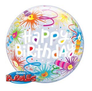 22" / 56cm Birthday Lit Candles Qualatex dostepne od 25.05.2015 #16658