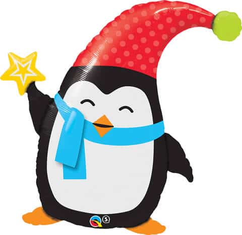 35" / 89cm Popular Elfin Penguin Qualatex #44232