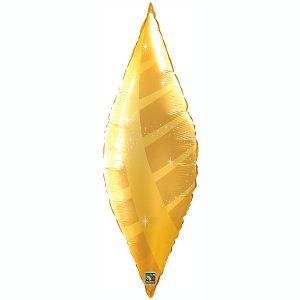 38" / 96cm Taper Swirl Gold Qualatex #15573