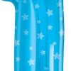 34" / 86cm Number One Blue Stars Qualatex #16482