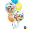 Bukiet 197 Winnie the Pooh & Friends Qualatex #33086-2 20265-3