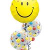 Bukiet 532 Smiley Grad Bubbles Qualatex #40379 18694-2