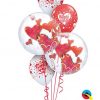 Bukiet 668 Double Bubble Valentine's Hearts #68808-2 40308-3