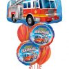 Bukiet 165 Red Fire Truck Qualatex #16466 41686-2 91540-2