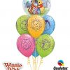 Bukiet 243 Winnie the Pooh & Friends Qualatex #33086 18710-6