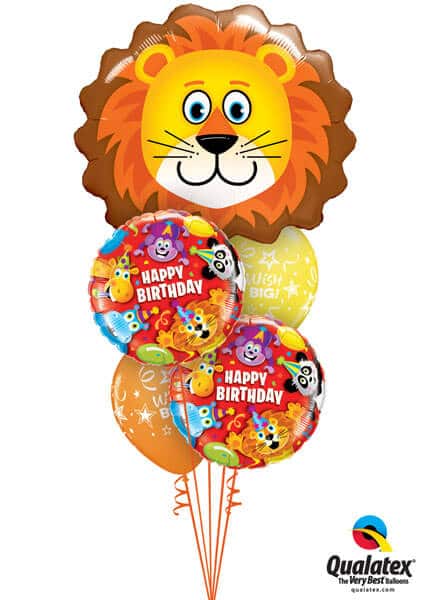 Bukiet 176 Lovable Lion Qualatex #16154 14182-2 46110-2