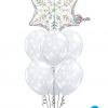 Bukiet 98 Dazzling Snowflake Qualatex #20263 40800-6