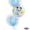 Bukiet 30 Deco Bubble Disney Baby Mickey Qualatex #16432 68825-2 17803-2