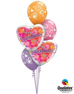 Bukiet 675 Happy Valentine's Day Hearts #11257-2 40205-3
