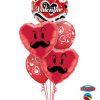 Bukiet 149 To My Valentine Banner Hearts Qualatex #33907 60066-2 11123-2
