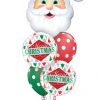 Bukiet 476 Jolly Old Saint Nick Qualatex #20566 43496-2 33231-2