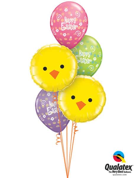 Bukiet 516 Easter Chicks Qualatex #23980-2 41419-3