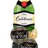 Bukiet 484 Celebrate Bubbly Wine Bottle Qualatex #16122 43525-2 12578-2