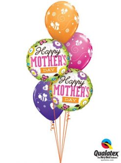 Bukiet 589 Spring Mother's Day Qualatex #13228-2 48922-3