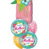 Bukiet 596 Mother's Day Mason Jar Qualatex #47583 47380-2 48370-2