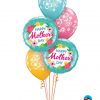 Bukiet 588 Pretty Mother's Day Polka Dots Qualatex #47380-2 48370-3