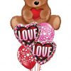 Bukiet 505 Teddy Bear Love Qualatex #16453 46073-2 40863-2