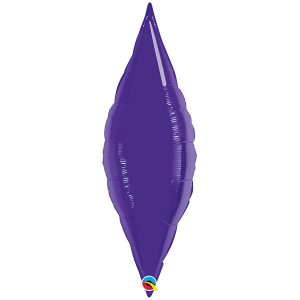 13" / 33cm Taper Quartz Purple Qualatex #31877