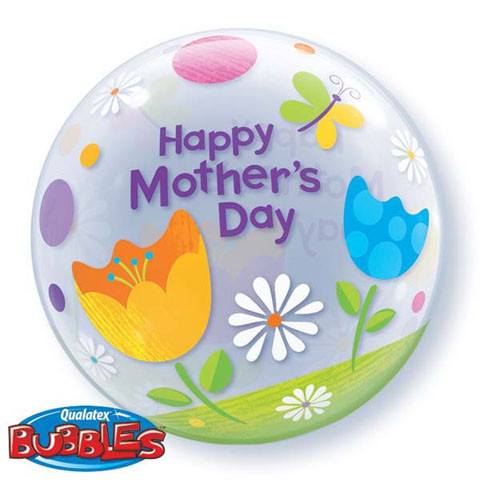 22" / 56cm Mother's Day Fantasy Tulips Qualatex #25192