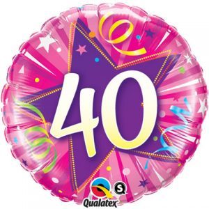 18" / 46cm 40 Shining Star Qualatex #25255