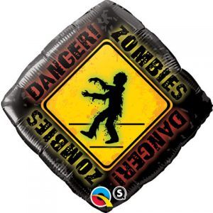 18" / 46cm Zombies Crossing Qualatex #33755