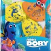 12" / 30cm 6szt Disney•Pixar Dory & Friends Asst of Yellow, Orange, Robin's Egg Blue Qualatex #45534