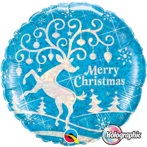 18" / 46cm Decorated Reindeer Qualatex #54147