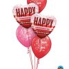 Bukiet 702 Happy Valentine's "I Love You" #54832-2 55246-3