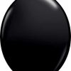 12" / 30cm Onyx Black Qualatex Quick Link #65216-1