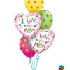 Bukiet 665 I Love You Mom Hearts #78282-2 10240-3