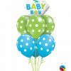 Bukiet 649 New Baby Boy Dragonfly Qualatex #14666 86421-6