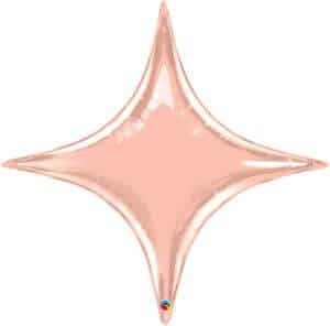 40" / 101cm Starpoint Rose Gold Qualatex #57852