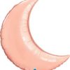 35″ / 89cm Crescent Moon Rose Gold Qualatex #57857