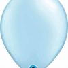 11 28cm Pearl Light Blue Qualatex #43777-1