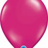 11" / 28cm Transparent Jewel Magenta Qualatex #99323-1