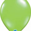 11 28cm Tranparent Jewel Lime Qualatex #78194-1