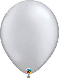 16 41cm Metallic Silver Qualatex #43901-1