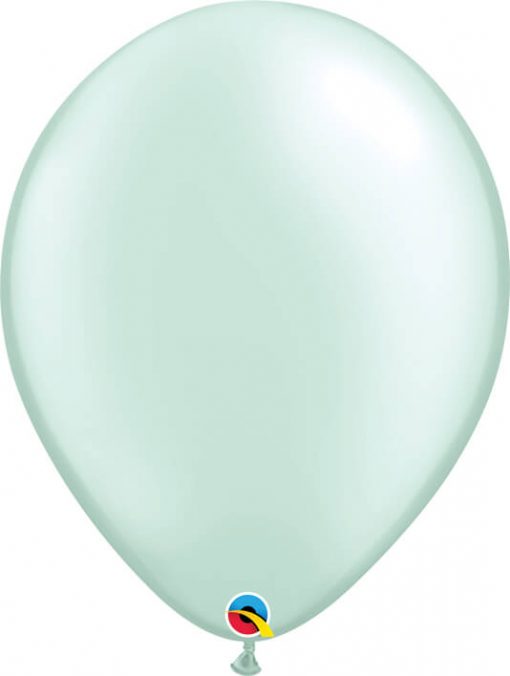 16 41cm Pearl Mint Green Qualatex #43891-1