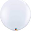 3' 91cm Standard White Qualatex #42847-1