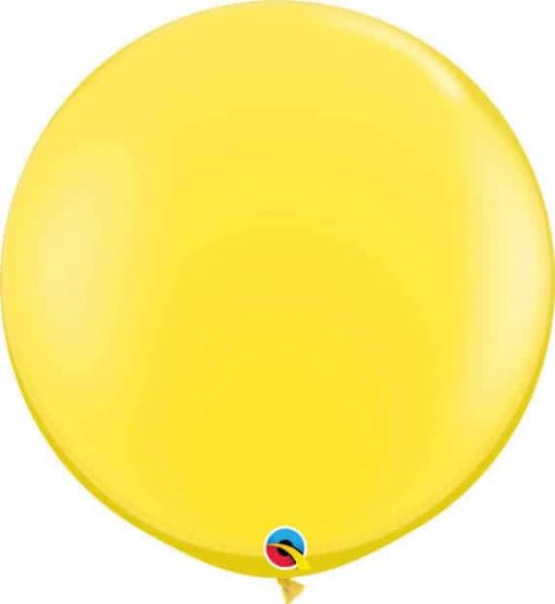 3' 91cm Standard Yellow Qualatex #42690-1