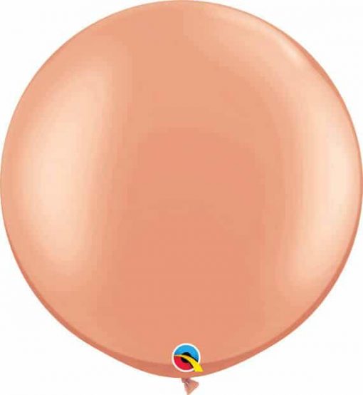 30 76cm Metallic Rose Gold Qualatex #57344-1