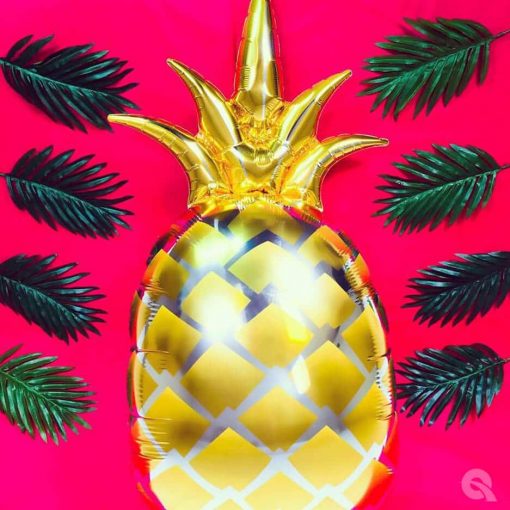 44″ / 111cm Golden Pineapple Qualatex #57362