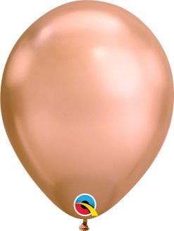 11" / 28cm Chrome® Rose Gold Qualatex #12966-1