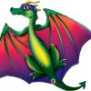 45″ / 114cm Mythical Dragon Qualatex #13587