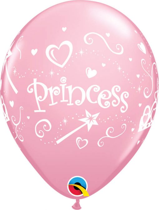 11" / 28cm Princess Asst of Pink, Spring Lilac, Rose Qualatex #20276-1