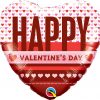 18″ / 46cm Happy Valentine's Hearts Qualatex #54832