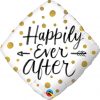 18" / 46cm Happily Ever After Gold Dots Qualatex #57337