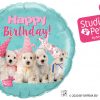 18″ / 46cm Birthday Puppies Qualatex #57620